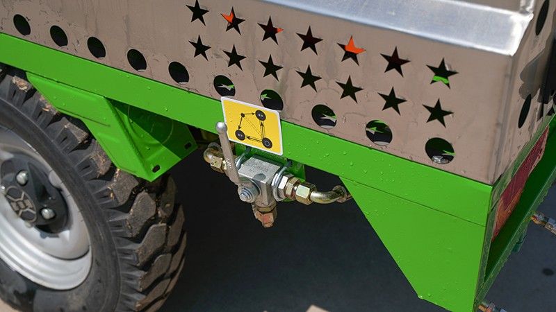 不銹鋼電動(dòng)三輪高壓清洗車(800L)