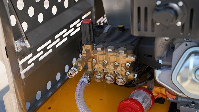 不銹鋼后掀背電動三輪高壓清洗車(800L)Q4