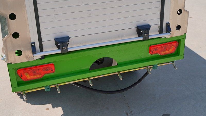 不銹鋼電動(dòng)三輪高壓清洗車(800L)